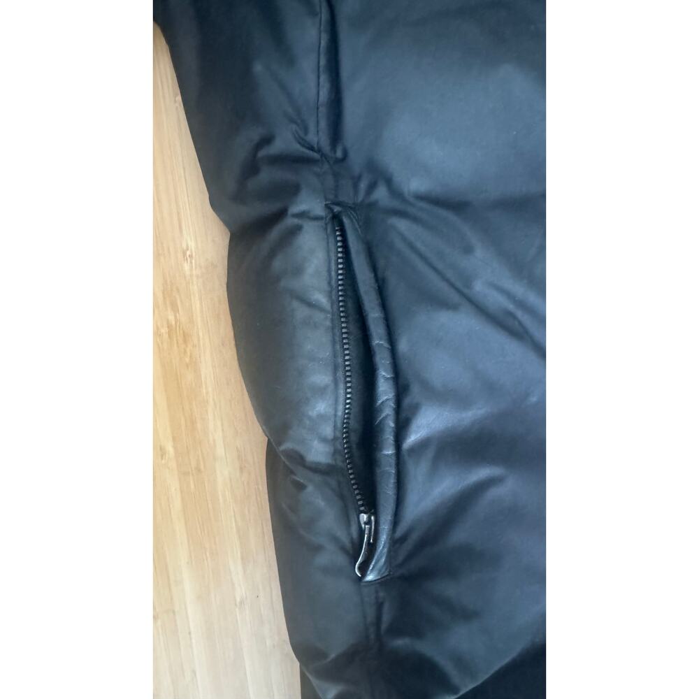 Mackage Kay Black Down Puffer Parka with Fur Trim | Women’s - Picture 5 of 11